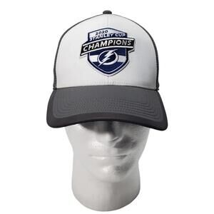 Tampa Bay Lightning Fanatics NHL 2020 Stanley Cup Champions Snapback Hat Cap